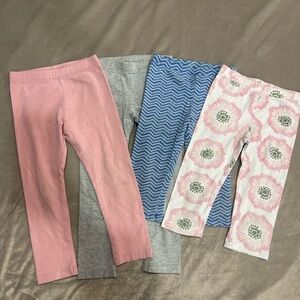 Old Navy Kids' Leggings - Pink, Gray, Blue Chevron, Floral